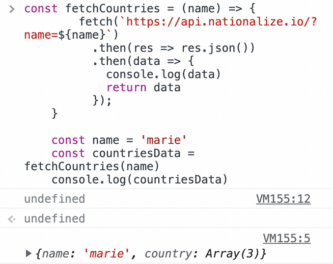 Error found as a result of using variable before it's set